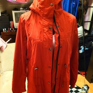 YOKI OUTERWEAR Red jacket with hood size small